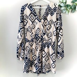 One Clothing Los Angeles Aztec Romper